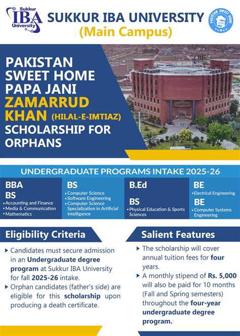 IBA Sukkur OGDCL Scholarship