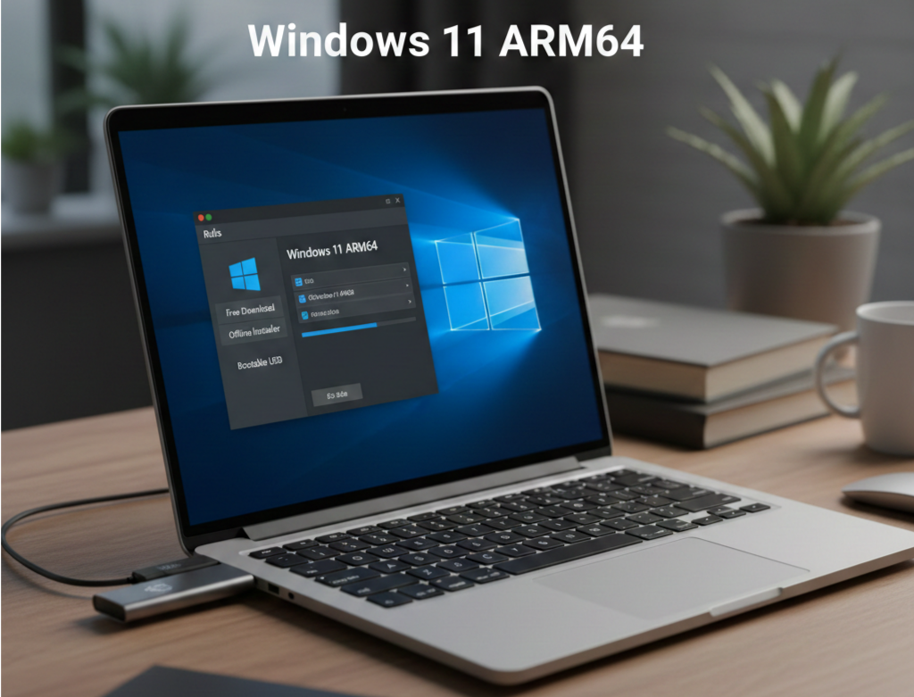 Windows 11 Arm64 ISO Download Free Offline 32 Bit USB