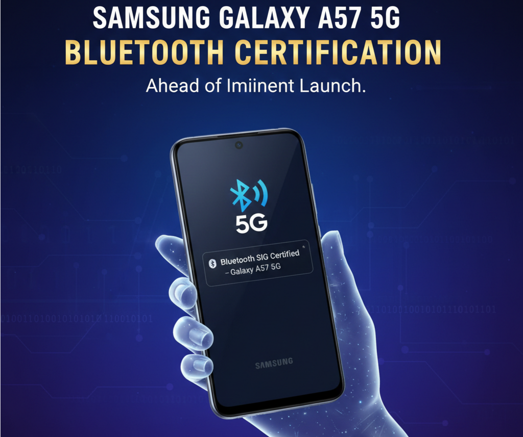 Samsung Galaxy A57 5g Receives Bluetooth Certification Ahead Of Imminent Launch